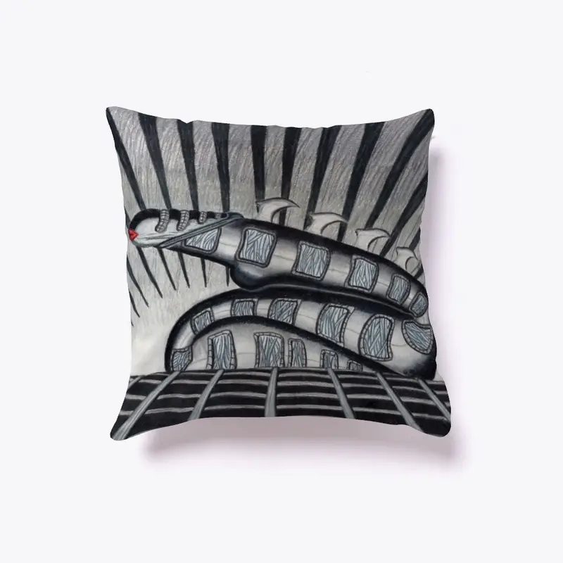 Object of Man, throw pillow by Markham